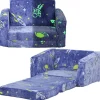 AIYAPLAY Homcom - Sillón infantil Azul brilla en la oscuridad* Estilo De Vida