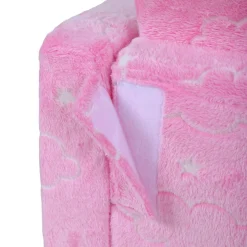 AIYAPLAY Homcom - Sillón infantil Rosa brilla en la oscuridad