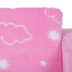 AIYAPLAY Homcom - Sillón infantil Rosa brilla en la oscuridad