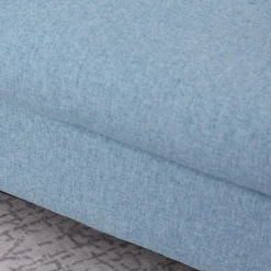 Homcom - Sillón tela infantil Azul