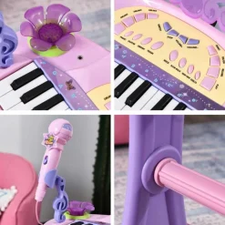 Homcom - Teclado Electrónico Infantil 32 Teclas* Música|Electrónicos