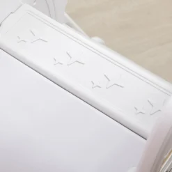 Homcom - Tobogán infantil gris