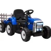 Homcom - Tractor eléctrico batería con remolque y mando a distancia* Vehículos De Batería O A Pedales