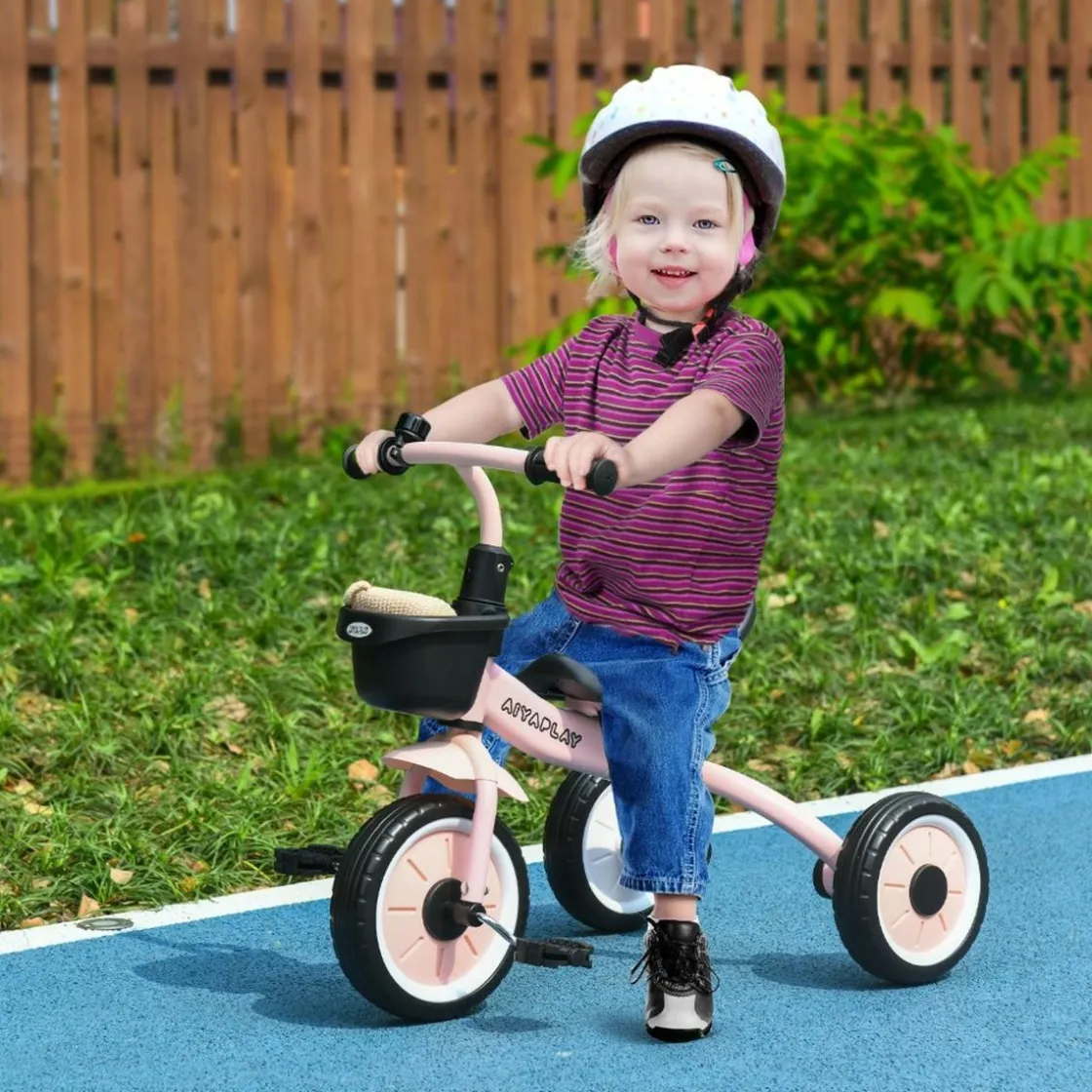 Homcom - Triciclo infantil Rosa* Motos Y Triciclos