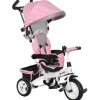 Homcom - Triciclo para bebé con capota Rosa* Motos Y Triciclos