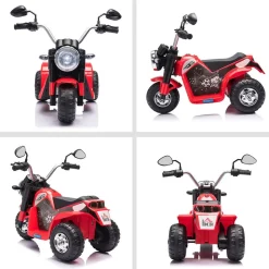 Homcom - Trimoto eléctrica custom infantil de batería