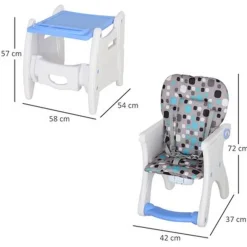 Homcom - Trona 3 en 1