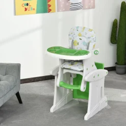 Homcom - Trona 3 en 1 verde* Tronas·Tronas Bebe