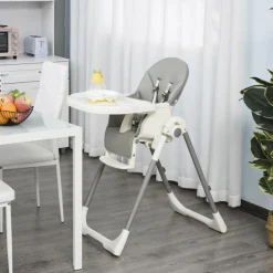 Homcom - Trona evolutiva gris