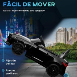 AIYAPLAY Homcom - Vehículo batería infantil BMW M4 Negro* Vehículos De Batería O A Pedales