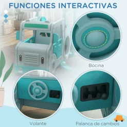 Homcom - Zona de juegos infantil para interior