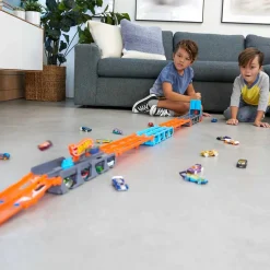 MATTEL Hot Wheels - Camión de transporte convertible