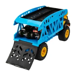 MATTEL Hot Wheels - Camión transportador de Monster Trucks