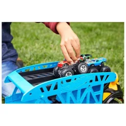 MATTEL Hot Wheels - Camión transportador de Monster Trucks
