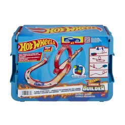 MATTEL Hot Wheels - Hot Wheels Pista Acrobacias en Llamas con vehículo incluido