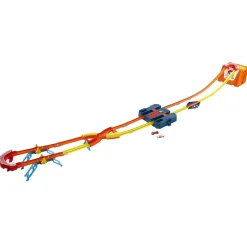 MATTEL Hot Wheels - Hot Wheels Track Builder Unlimited con 20 pies de pista y vehículo de juguete ㅤ