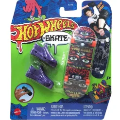 MATTEL Hot Wheels - Monopatín de juguete con zapatillas para dedos, modelos surtidos (Varios modelos) ㅤ