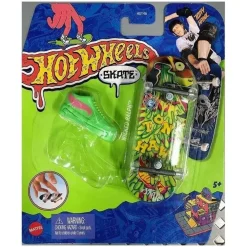 MATTEL Hot Wheels - Monopatín de juguete con zapatillas para dedos, modelos surtidos (Varios modelos) ㅤ