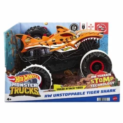 MATTEL Hot Wheels - Monster Truck Radio Control Tiger Shark* Vehículos Y Circuitos