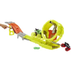 MATTEL Hot Wheels - Monster Trucks Power juguete pista carrera* Vehículos Y Circuitos