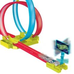 MATTEL Hot Wheels - Neon Speeders Pista de Acrobacias* Vehículos Y Circuitos