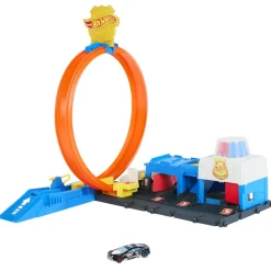 MATTEL Hot Wheels - Pista City super estación de policia