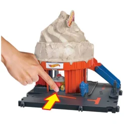 MATTEL Hot Wheels - Pista de carreras City Tienda de helados con 1 vehículo incluido ㅤ* Vehículos Y Circuitos