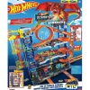 MATTEL Hot Wheels - Pista de coches de juguete con garaje definitivo y dragón, 4 niveles, incluye 2 vehículos ㅤ* Vehículos Y Circuitos
