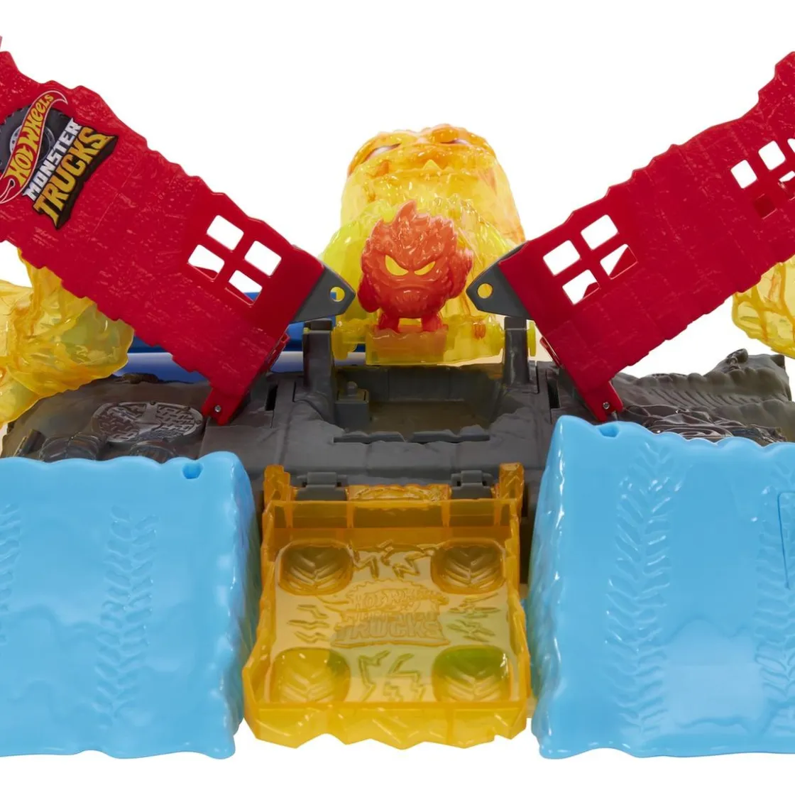 MATTEL Hot Wheels - Pista Monster Trucks coches arena smashers