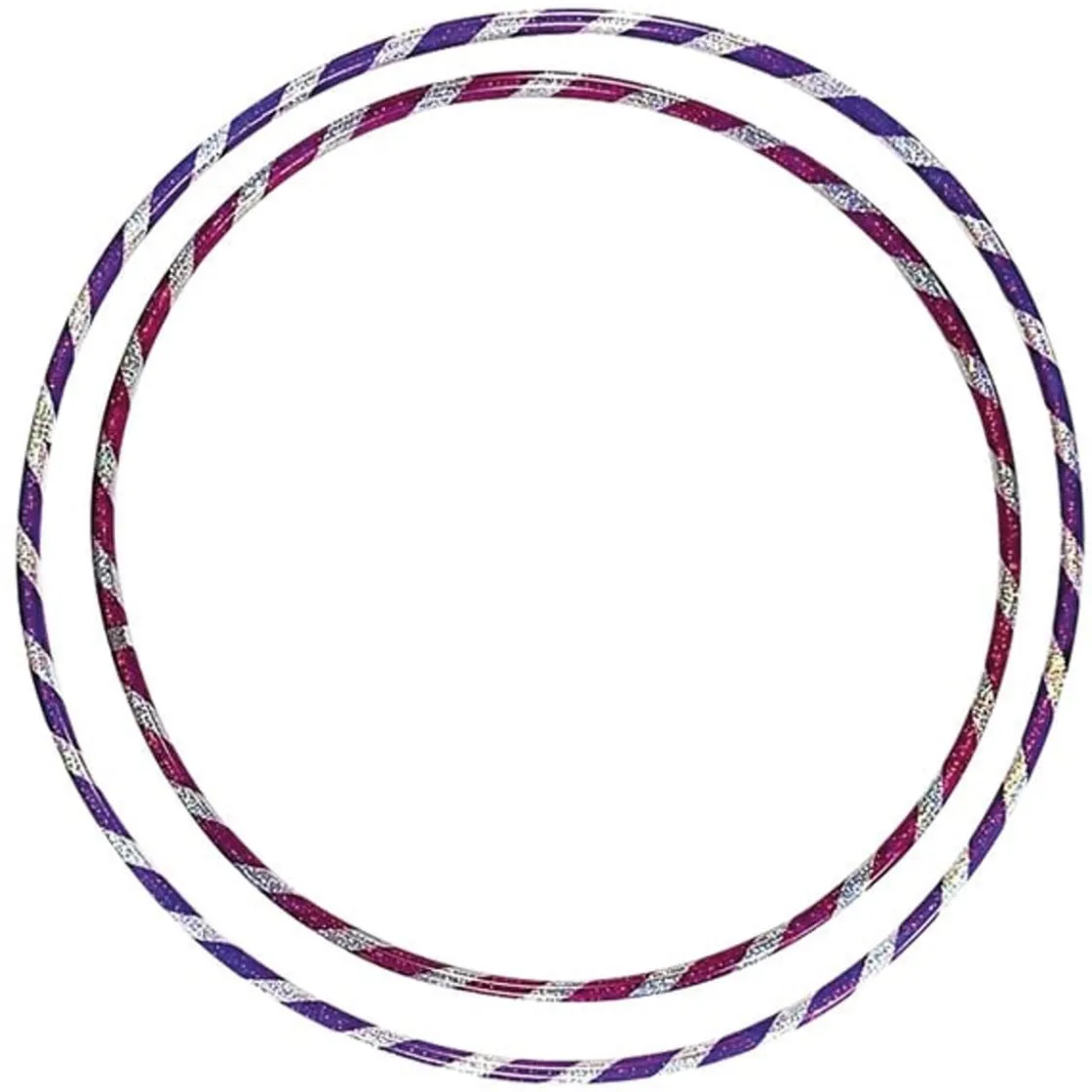 SUN&SPORT Hula hoop brillantes 65 y 75 cm* Deportes