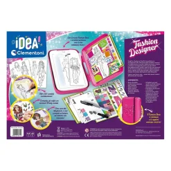 CLEMENTONI Idea Fashion Designer - kit de diseñador de moda