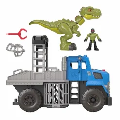 IMAGINEXT - Camión de dinosaurios Jurassic World* Coleccionables Y Mini Mundos