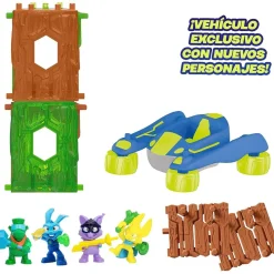 VALUVIC IMC Toys - Action Figure Pack con figuras, vehículos, troncos y accesorios para aventuras* Figuras De Acción