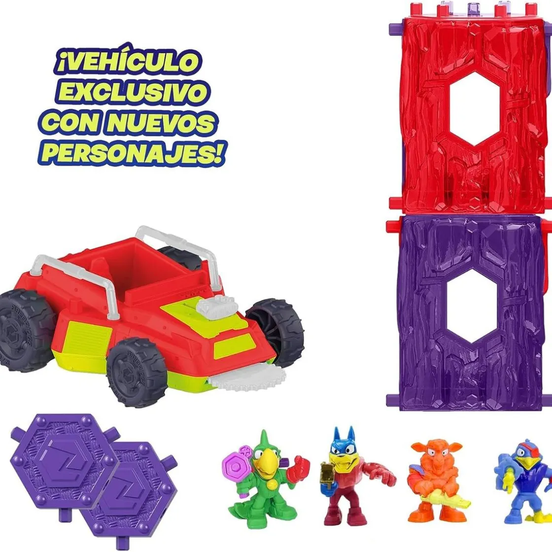 VALUVIC IMC Toys - Action Figure Pack con figuras, vehículos, troncos y accesorios para aventuras* Figuras De Acción