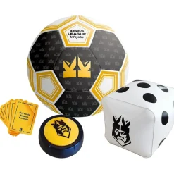 FABA IMC Toys - Juego de futbol oficial Kings League recrea un partido real ㅤ