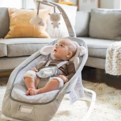 KIDS II Ingenuity - Hamaca Mecedora Ergonómica con Vibraciones y Melodías ㅤ* Entretenimiento·Hamacas Y Columpios