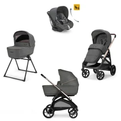 INGLESINA - Trio Aptica Darwin recline + chasis Paladio - Velvet grey* Trío Y Accesorios·Trío Y Dúo