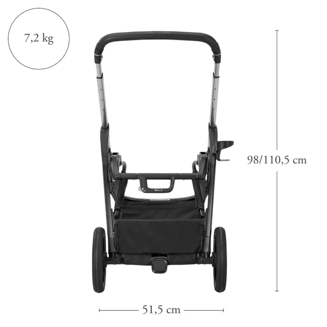 INGLESINA - Trio Aptica Darwin recline + chasis Paladio - Velvet grey* Trío Y Accesorios·Trío Y Dúo