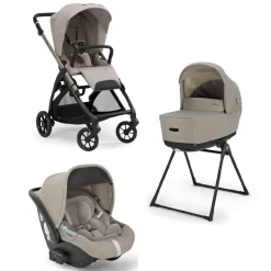 INGLESINA - Trio system4 Electa Darwin - Color Battery beige + Chasis Iridio black