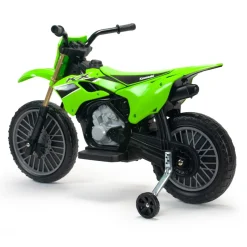 INJUSA - Moto Cross Kawasaki KX 85 de 6V Verde* Vehículos De Batería O A Pedales