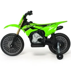 INJUSA - Moto Cross Kawasaki KX 85 de 6V Verde* Vehículos De Batería O A Pedales
