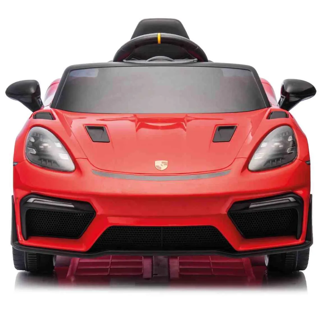 INJUSA - Porsche Spyder 12V Rojo