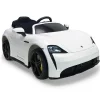 INJUSA - Porsche Taycan 12V Blanco* Vehículos De Batería O A Pedales