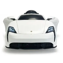 INJUSA - Porsche Taycan 12V Blanco* Vehículos De Batería O A Pedales