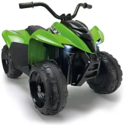 PRENATAL Injusa - Quad ATV 12v Kawasaki KFX 90* Vehículos De Batería O A Pedales