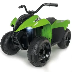 PRENATAL Injusa - Quad ATV 12v Kawasaki KFX 90* Vehículos De Batería O A Pedales