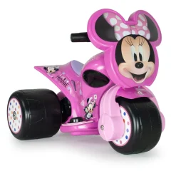INJUSA - Quad Samurai Minnie Mouse 6V* Vehículos De Batería O A Pedales