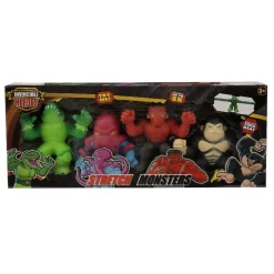 INVINCIBLE HEROS Invincible Heroes - Pack 4 monstruos Stretchy (varios modelos)