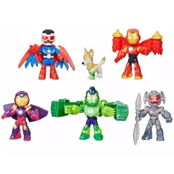 HASBRO EU TRADING Iron Man and his Awesome Friends - Pack de Vengadores Blindados