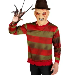 Funidelia Jersey de Freddy Krueger M Pesadilla en Elm Street* Halloween|Disfraces